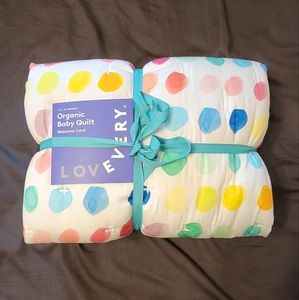 Lovevery Organic Baby Quilt